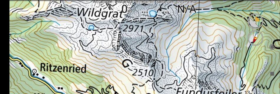 Mappa della Svizzera con MyTrails